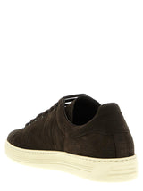 Tom Ford Coconut Nubuk Sneakers - Men - Piano Luigi