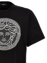 Versace Logo Embroidery T-shirt - Men