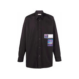 Valentino Garavani Water Nights Patches Shirt - Men