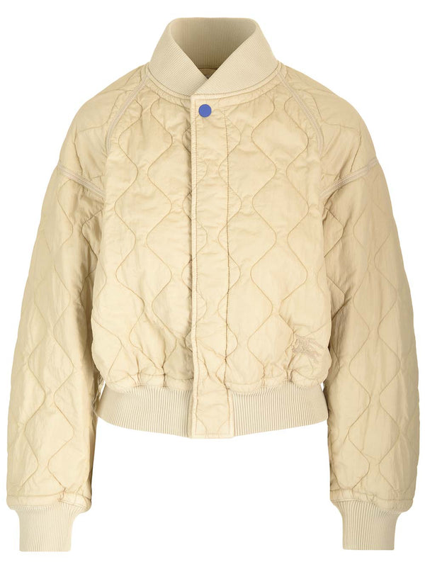 Burberry Quilted Bomber Jacket - Women