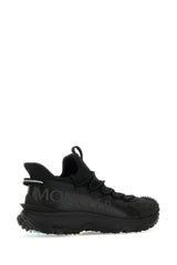 Moncler Black Fabric And Rubber Trailgrip Lite2 Sneakers - Men