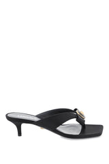 Versace Gianni Ribbon Thong Mules - Women