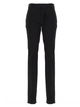 Saint Laurent Tuxedo Straight-leg Pants - Women