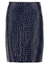 Tom Ford Croc Print Skirt - Women