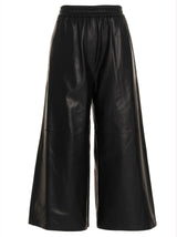 Loewe Anagram Leather Trousers - Women - Piano Luigi