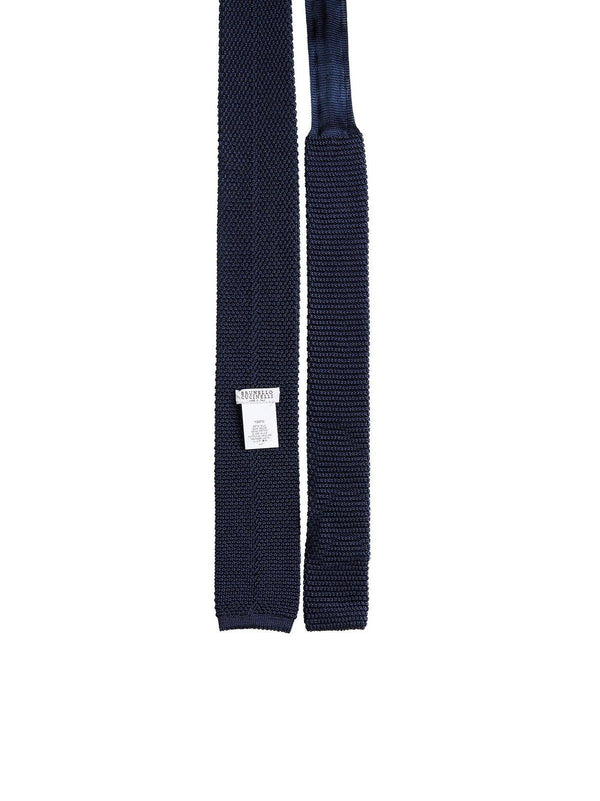 Brunello Cucinelli Square-tip Knitted Tie - Men