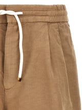 Brunello Cucinelli Linen Blend Bermuda Shorts - Men