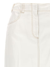 Brunello Cucinelli Denim Long Skirt - Women