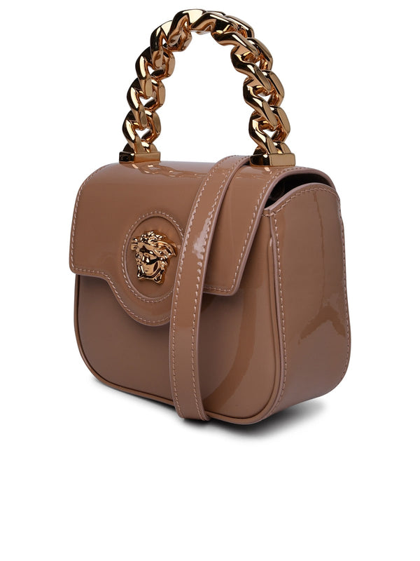 Versace Patent Bag Nude - Women