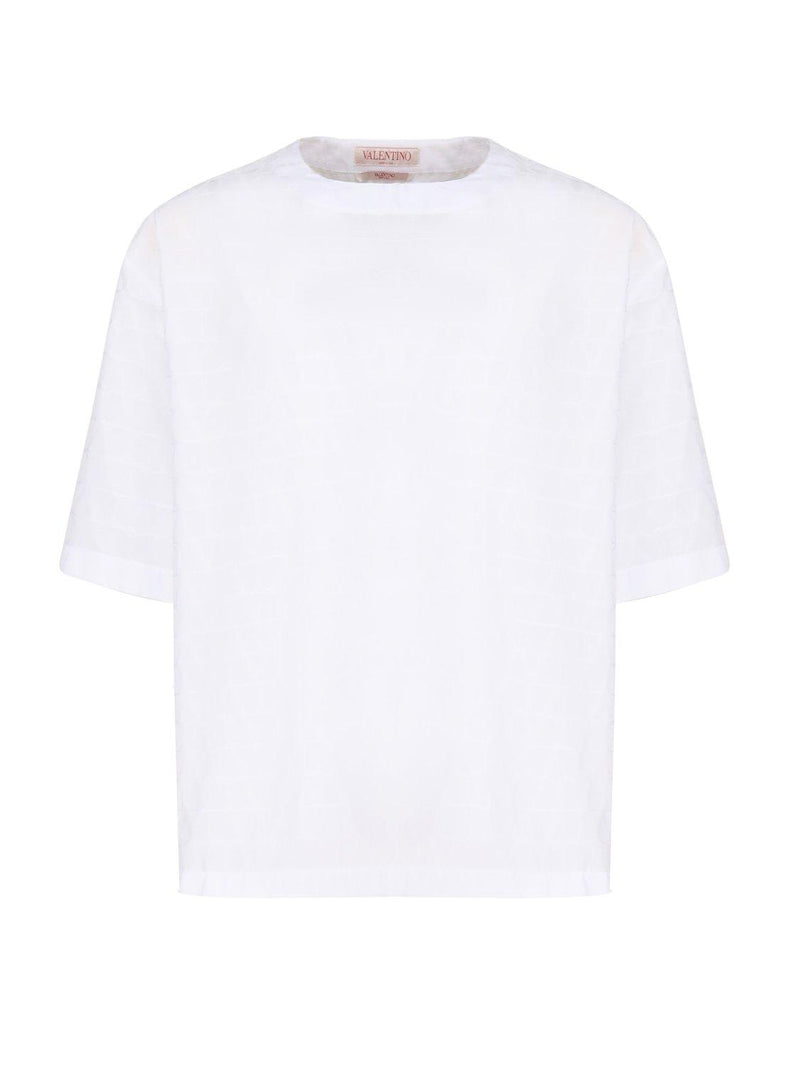 Valentino Toile Iconographe Crewneck Short-sleeved T-shirt - Men