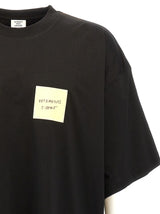 VETEMENTS sticker Logo T-shirt - Men - Piano Luigi