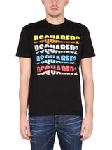 Dsquared2 D2 Color Wave Tee T-shirt - Men