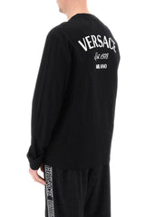 Versace Milano Stamp Long-sleeved T-shirt - Men