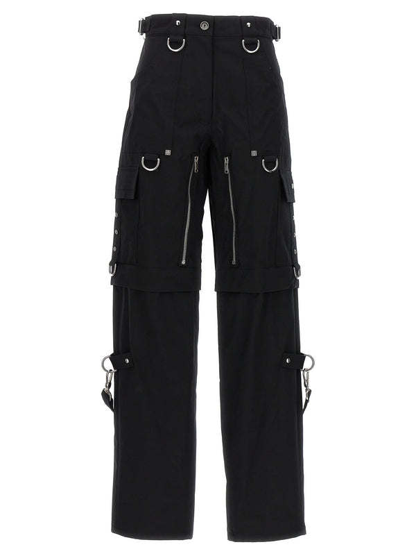 Givenchy Two In One Detachable Cargo Pants With Suspenders - Women