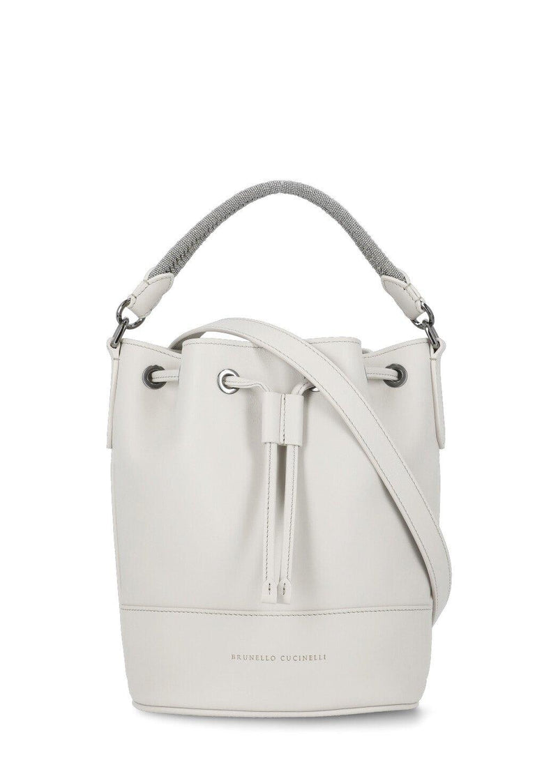 Brunello Cucinelli Monili Braided Bucket Bag - Women