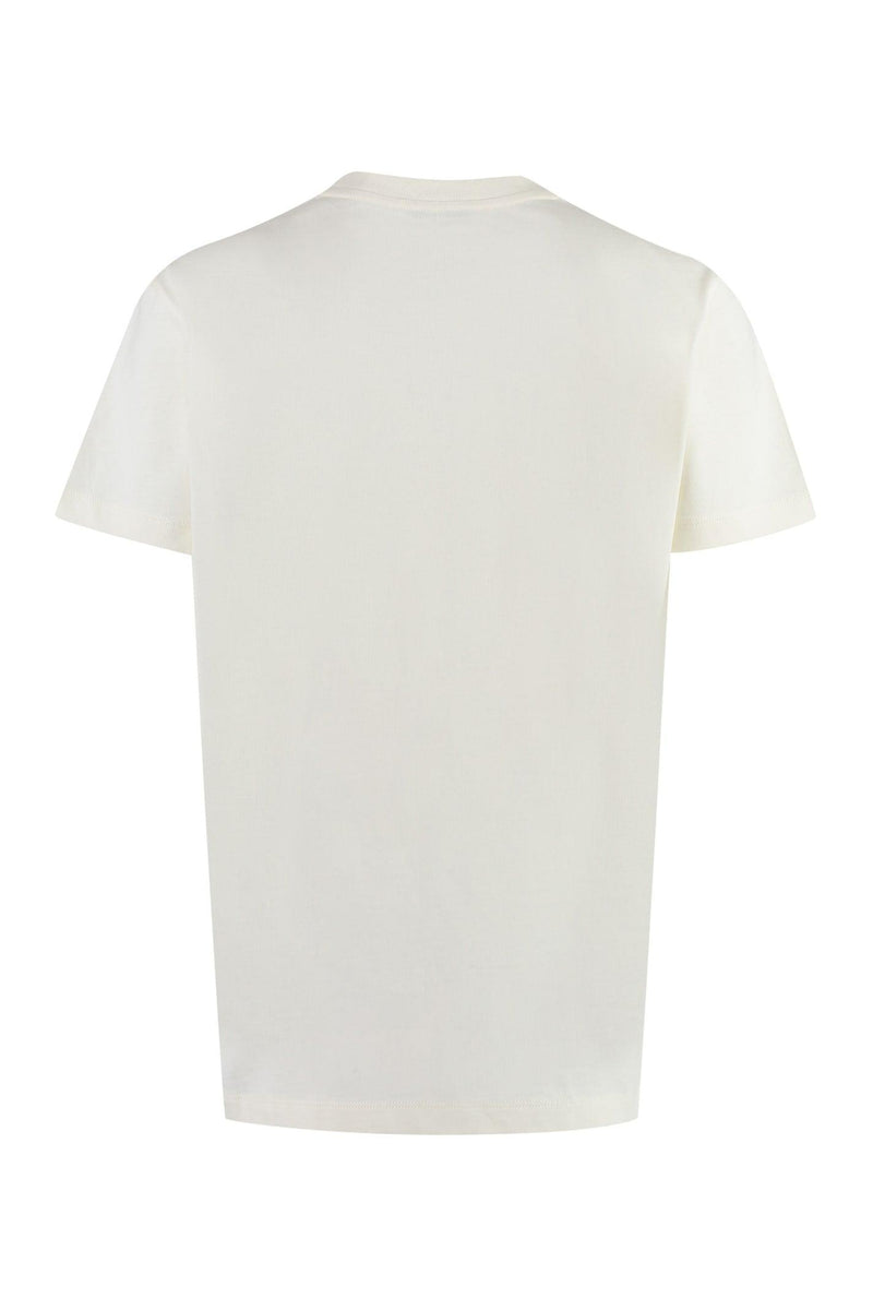 Moncler Cotton Crew-neck T-shirt - Women - Piano Luigi