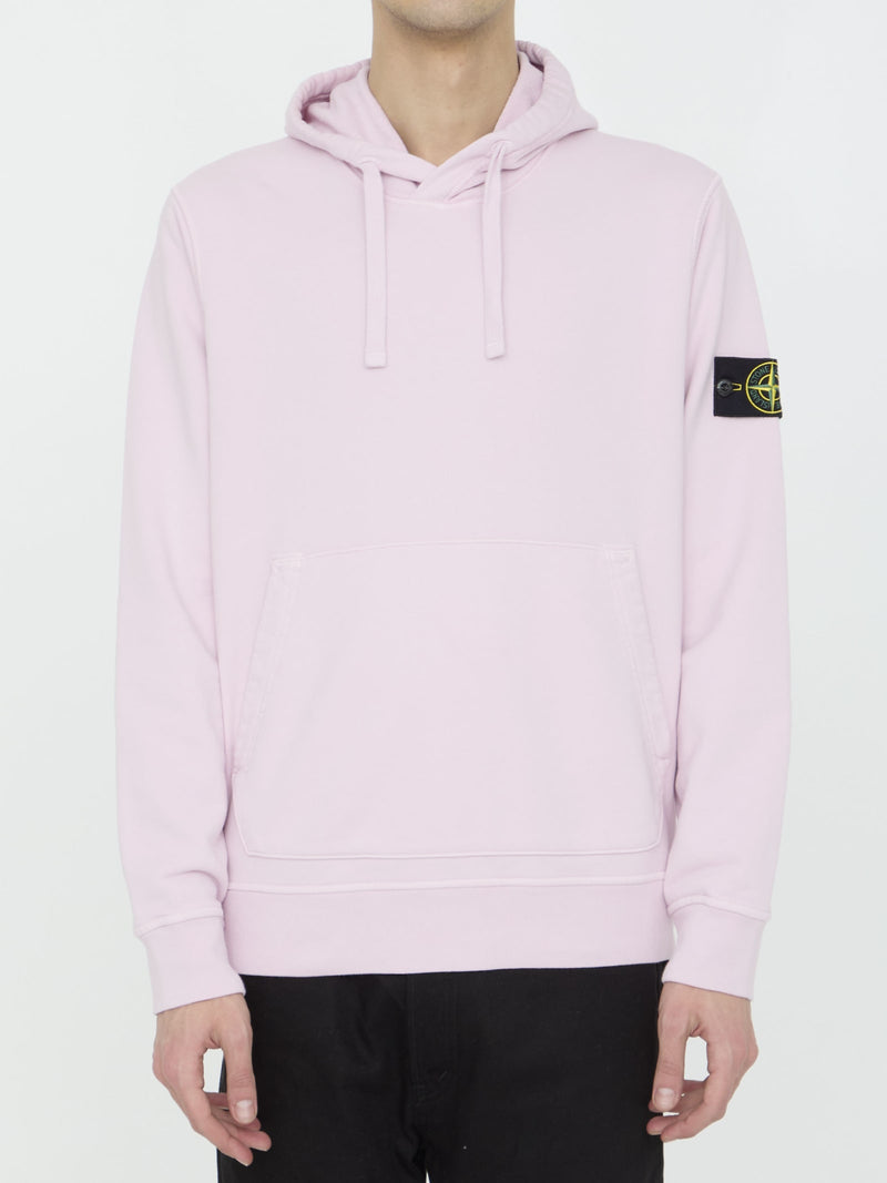 Stone Island Cotton Hoodie - Men