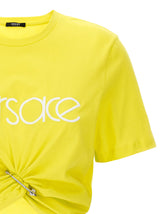 Versace Logo Crop T-shirt - Women