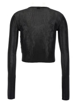 Saint Laurent Viscose Crop Top - Women