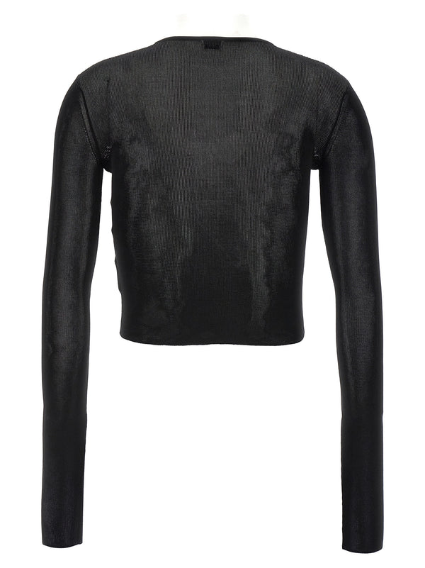 Saint Laurent Viscose Crop Top - Women