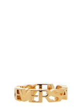 Versace Logo Ring - Women