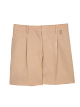 Burberry Logo Detailed Pleated Shorts - Women