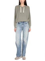 Brunello Cucinelli Sweatshirt With Drawstring - Women