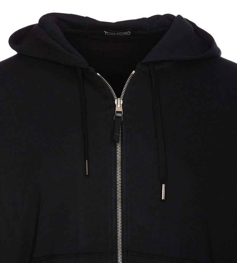 Tom Ford Cut&amp;sewn Zip Hoodie - Men