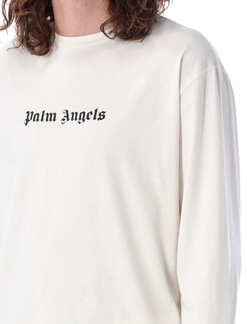 Palm Angels Long Sleeves Logo T-shirt - Men