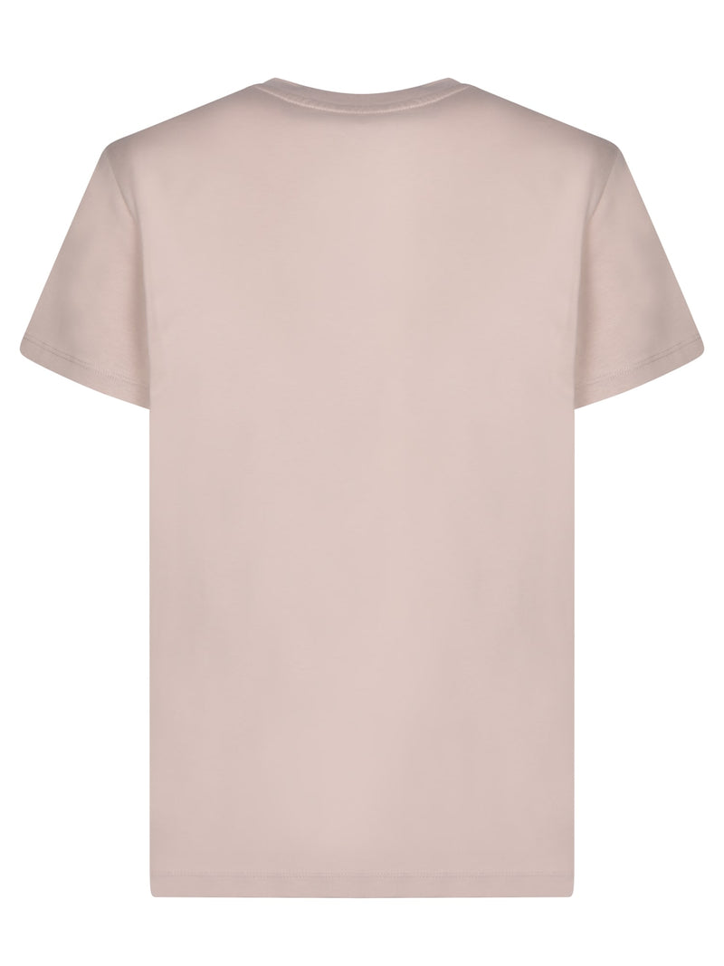 Moncler Logo Beige T-shirt - Women