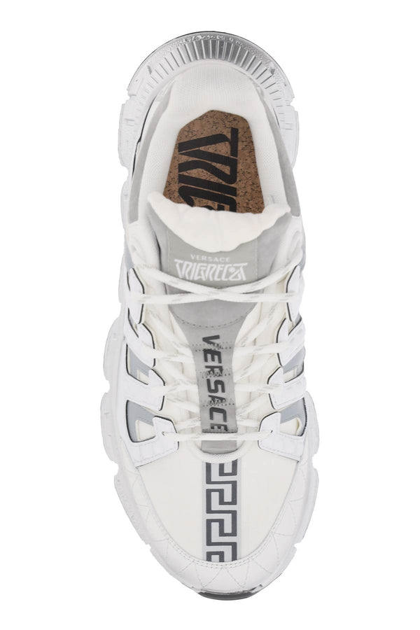 Versace White trigreca Sneakers - Men