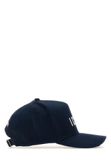 Dsquared2 Midnight Blue Cotton Mini Icon Baseball Cap - Men