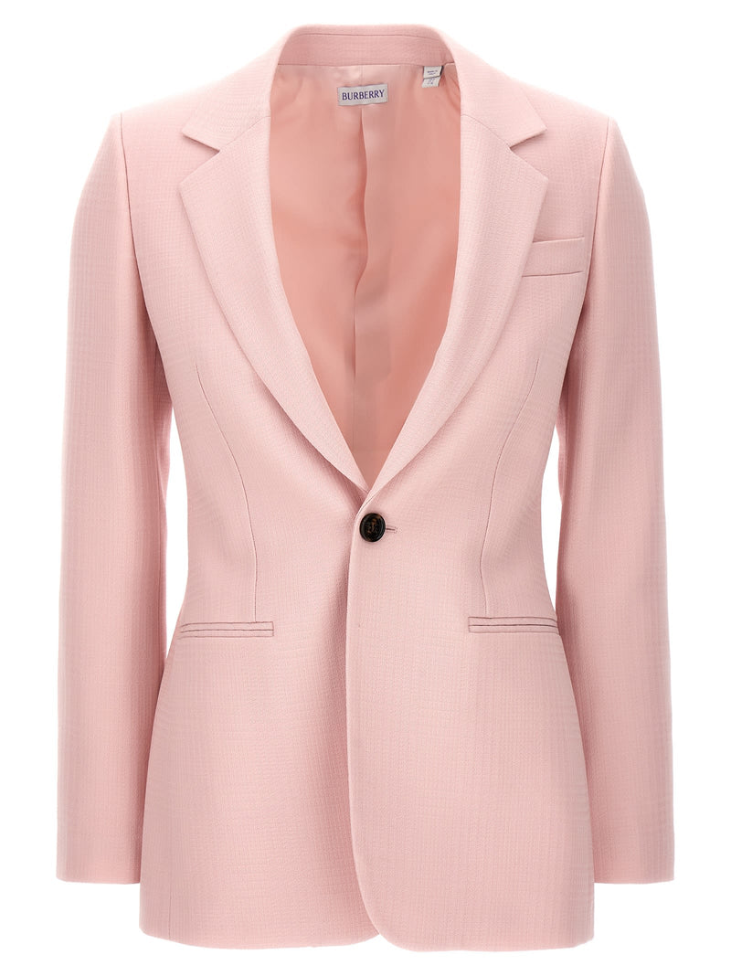 Burberry Single-breasted Tailored Blazer - Women