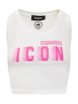 Dsquared2 Top With Icon Print - Women