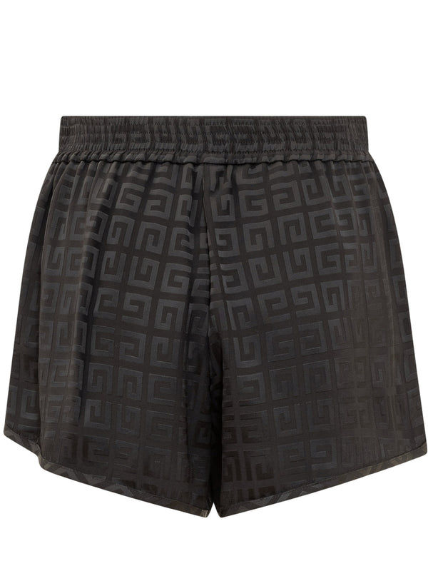 Givenchy Shorts With Zip In 4g Jacquard - Women