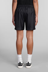 AMIRI Shorts In Black Silk - Men