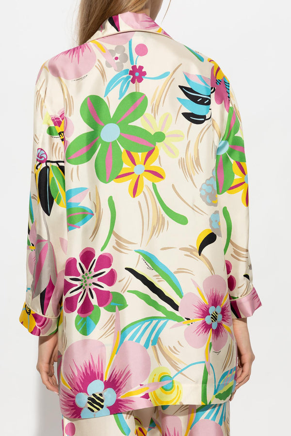 Gucci Oversize Silk Shirt - Women