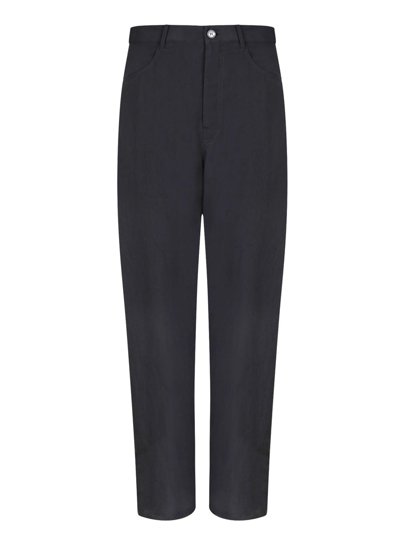 Balenciaga Baggy Black Trousers - Men - Piano Luigi