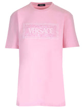 Versace Embroidered Baroque T-shirt - Women