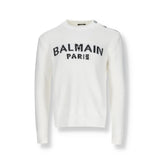 Balmain Cotton Logo Sweater - Men