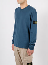 Stone Island Logo Badge Crewneck Sweater - Men