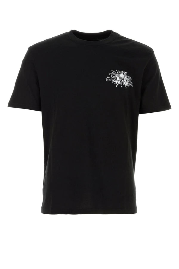 AMIRI Black Cotton T-shirt - Men