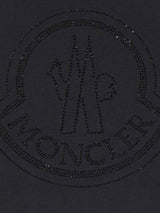 Moncler Crystal Logo T-shirt - Women - Piano Luigi