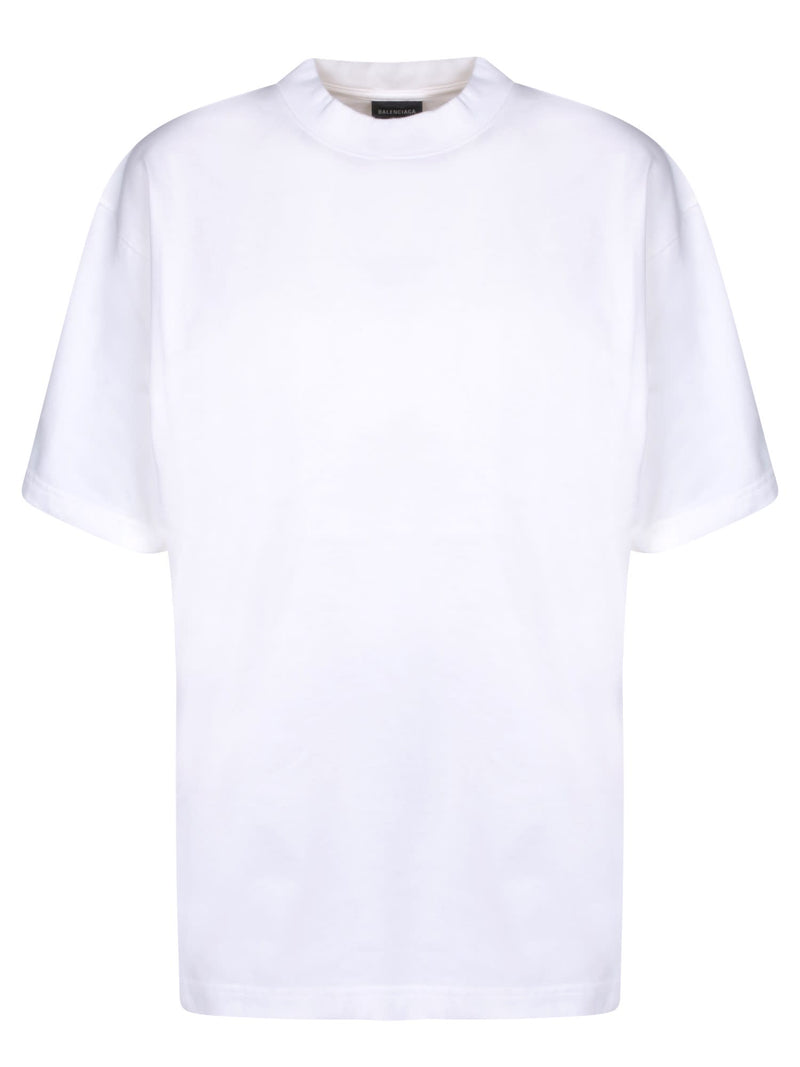 Balenciaga Paris White/pink T-shirt - Women