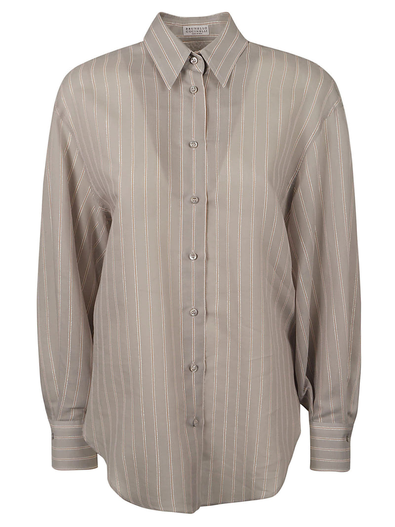 Brunello Cucinelli Pinstripe Shirt - Women