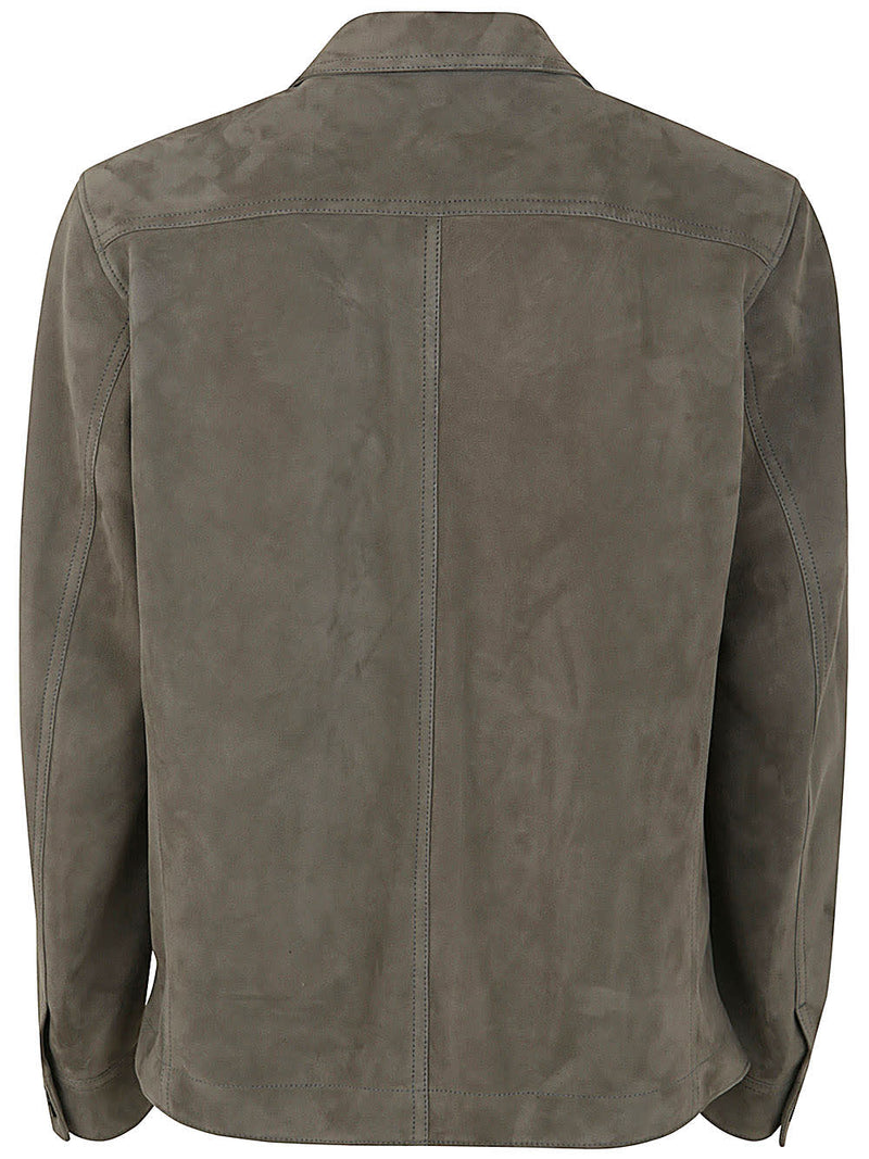 Tom Ford Leather Outwear Shirt - Men