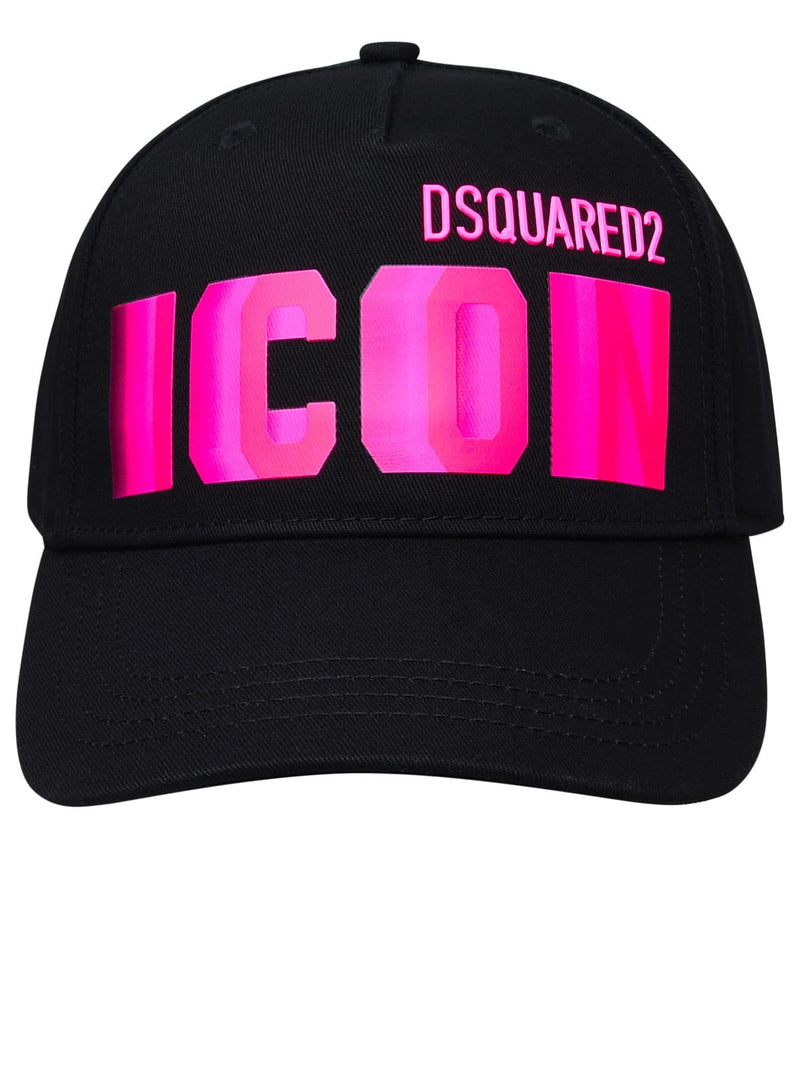 Dsquared2 Black Cotton Hat - Women