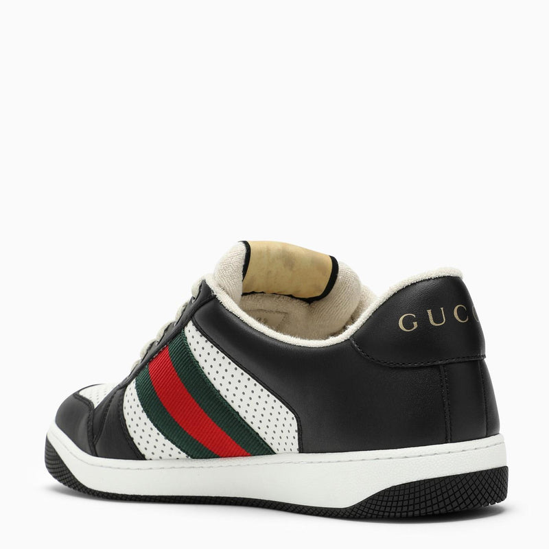 Gucci Screener Black\/white Trainer - Men