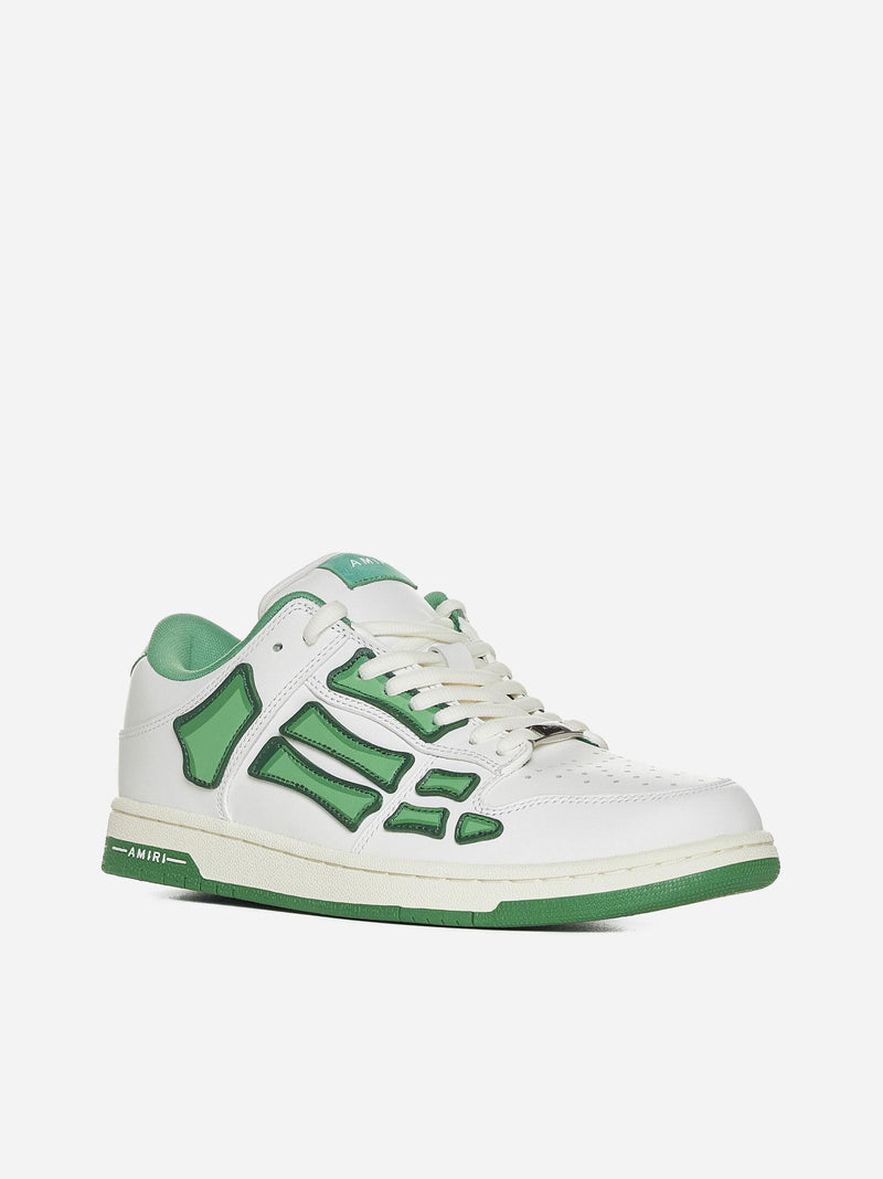 AMIRI Skel Leather Chunky Low Sneakers - Men