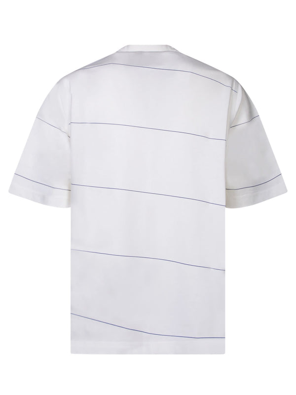 Burberry Striped White T-shirt - Men